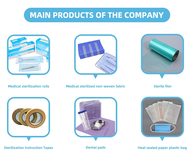 Different Size SMS SMMS Sterilization Wrap Disposable Sterilization Package