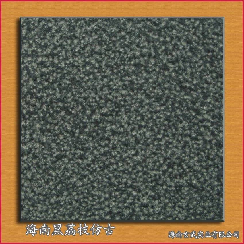 Black Paving Stone Cheap Garden Stepping Stone with Basalt Mesh Basalt Stone