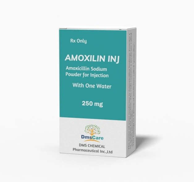 Amoxicillin Sodium Injection 250mg Western Medicine OEM Service Penicillin