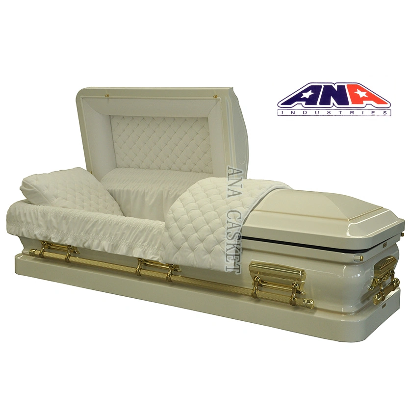 Ana Most Popular 18ga Steel Funeral Metal Casket