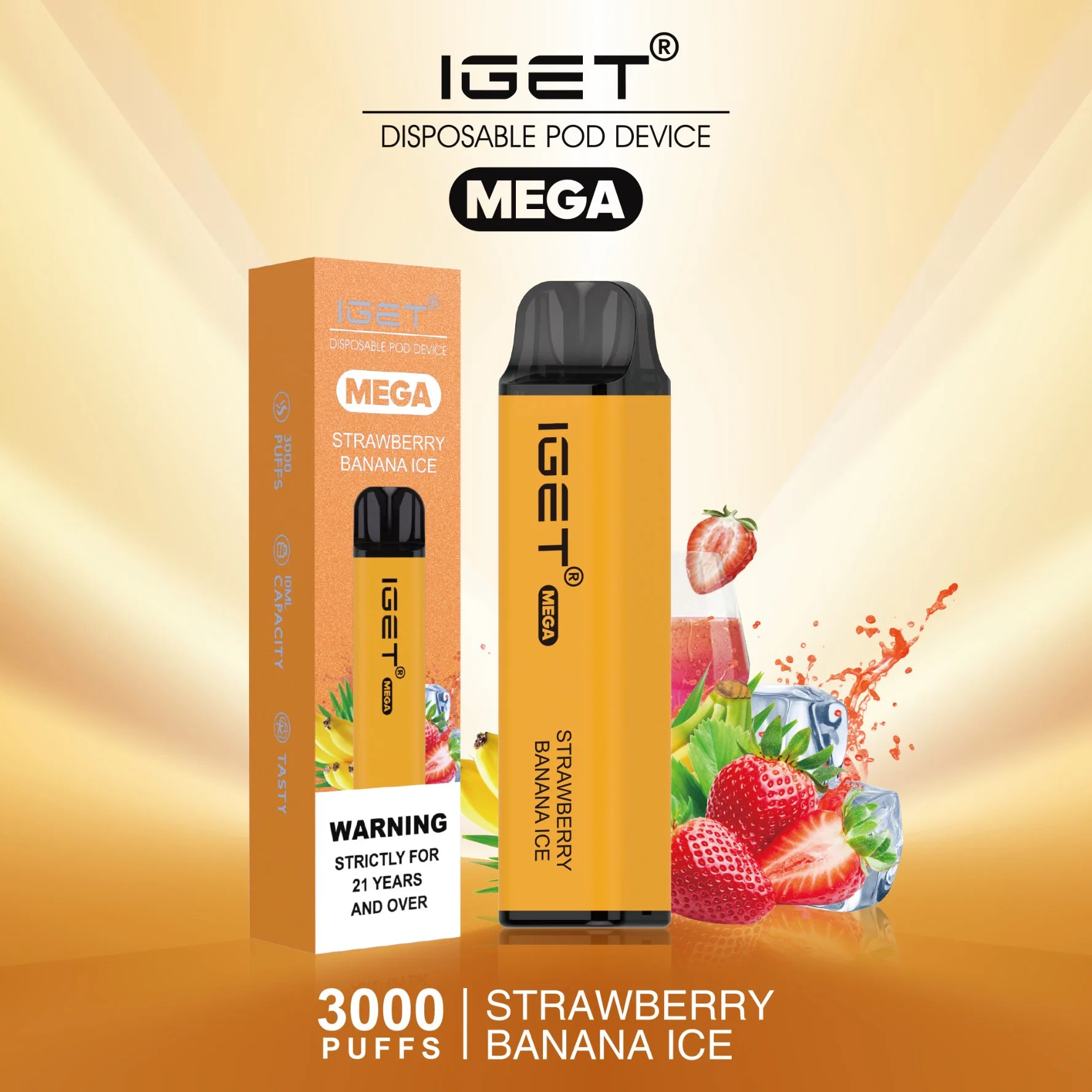 Оптовый Ejuice Vape Iget Mega Mini E-Cigarette