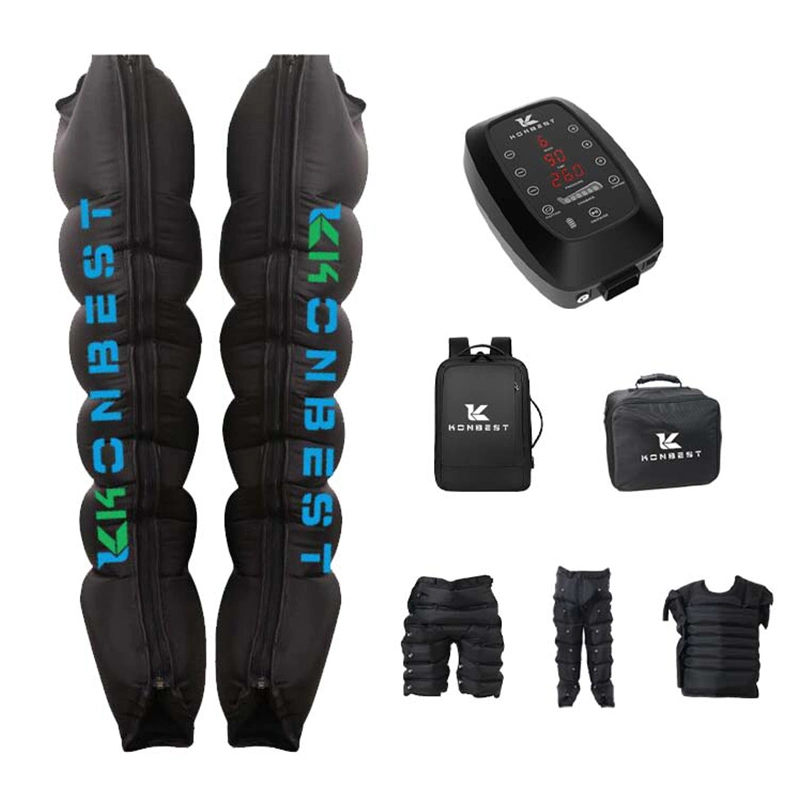 Amazon Hot Selling Wiederaufladbare Luftkompression Therapie System Recovery Stiefel Therapie-Massage-System