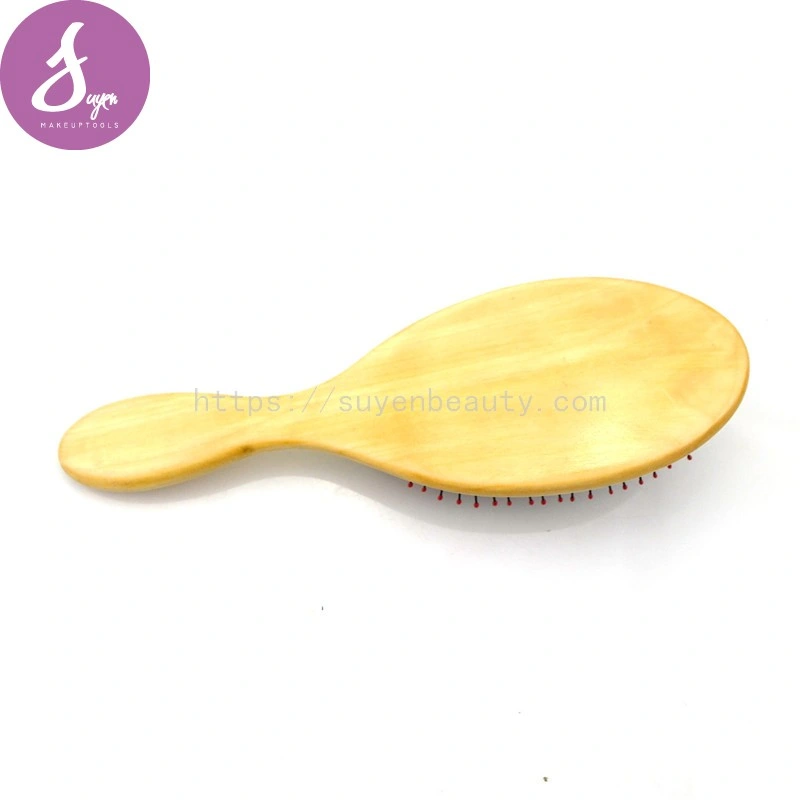 OEM Accepted Eco FSC Wooden Hair Brush with Nylon Pins