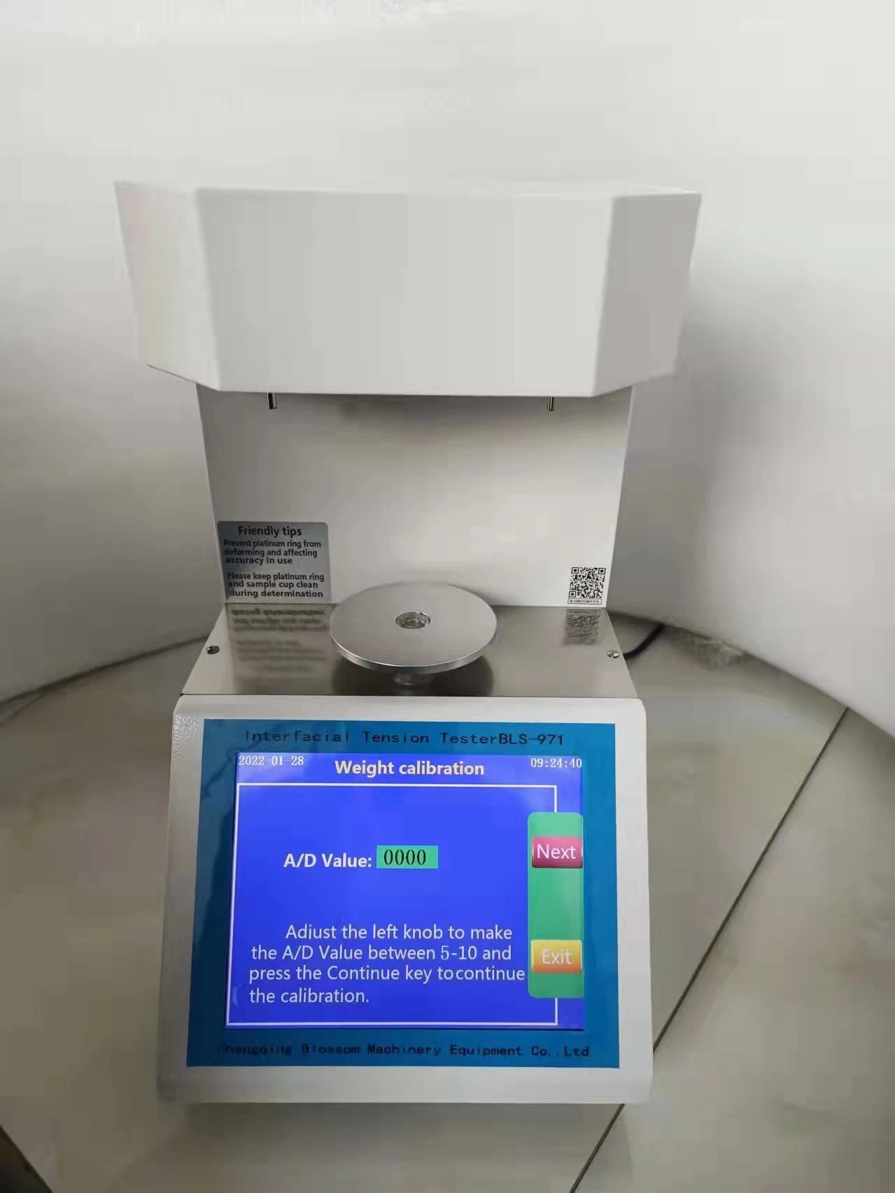 Insulating Liquid Ring Method Interfacial Tension Analyzer