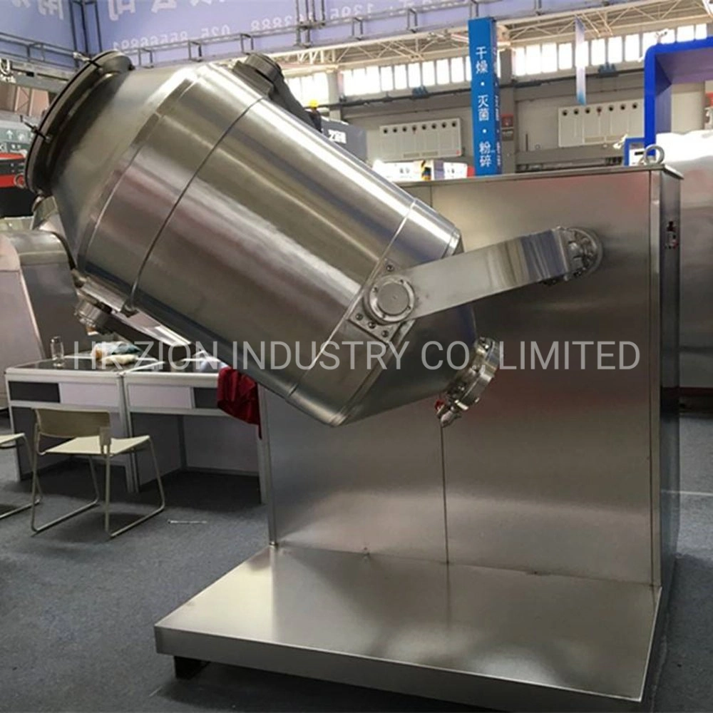 Three Dimensional 3D Dry Powder Mixer Food Metallurgy Industry Powder Chemical Pharmaceutical Mixing Machine 3D Uniform Mixer Machine