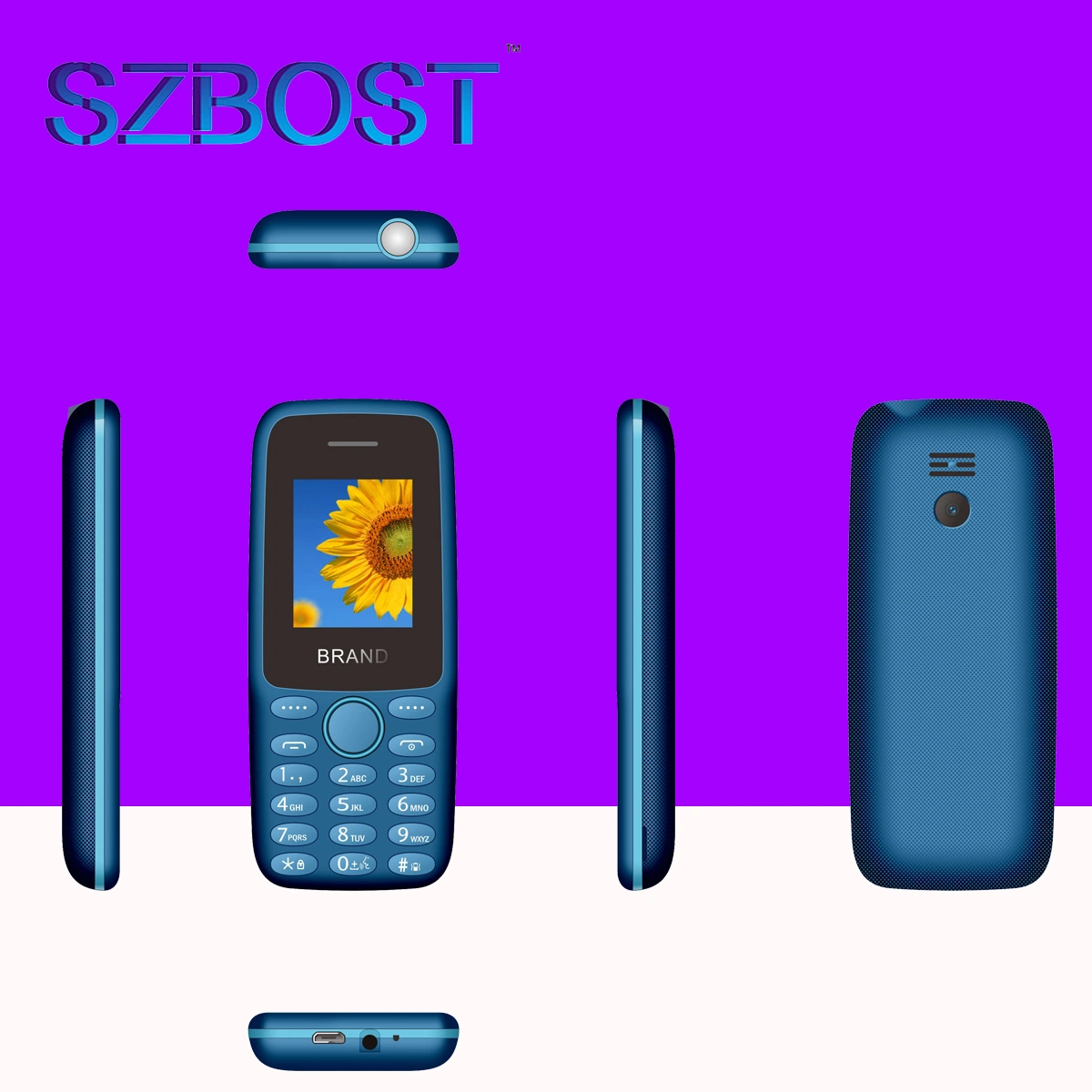 4G Bar Feature Phones New Cheapest Mobile Online Game Mobile Phone