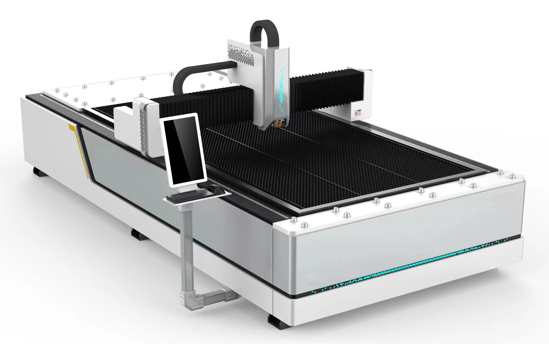 1000W 1500W 2000W 3000W 4000W 6000W Laser Cutting Machine for Stainless / Carbon Steel Fiber Laser Cutter