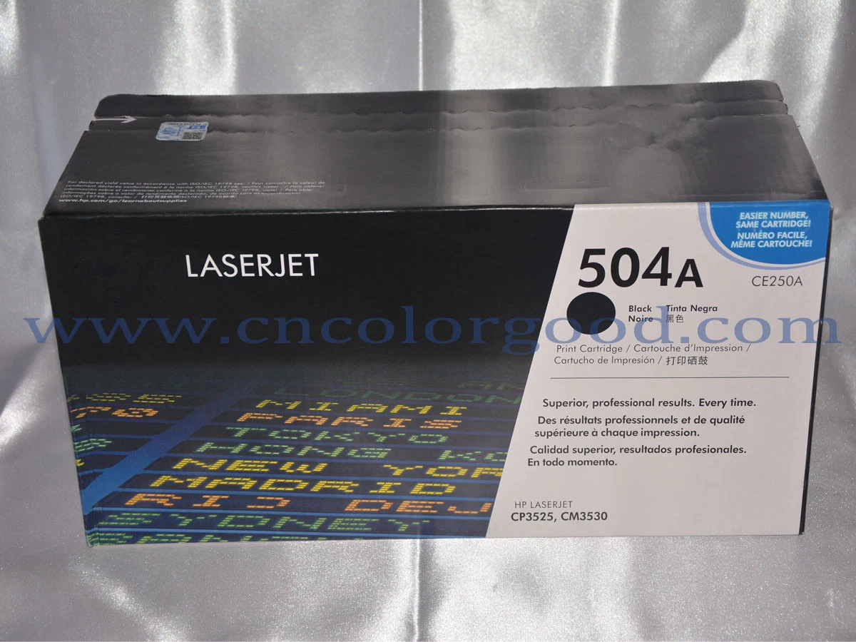 100% Original Quality for HP Laserjet Toner Cartridge 504A