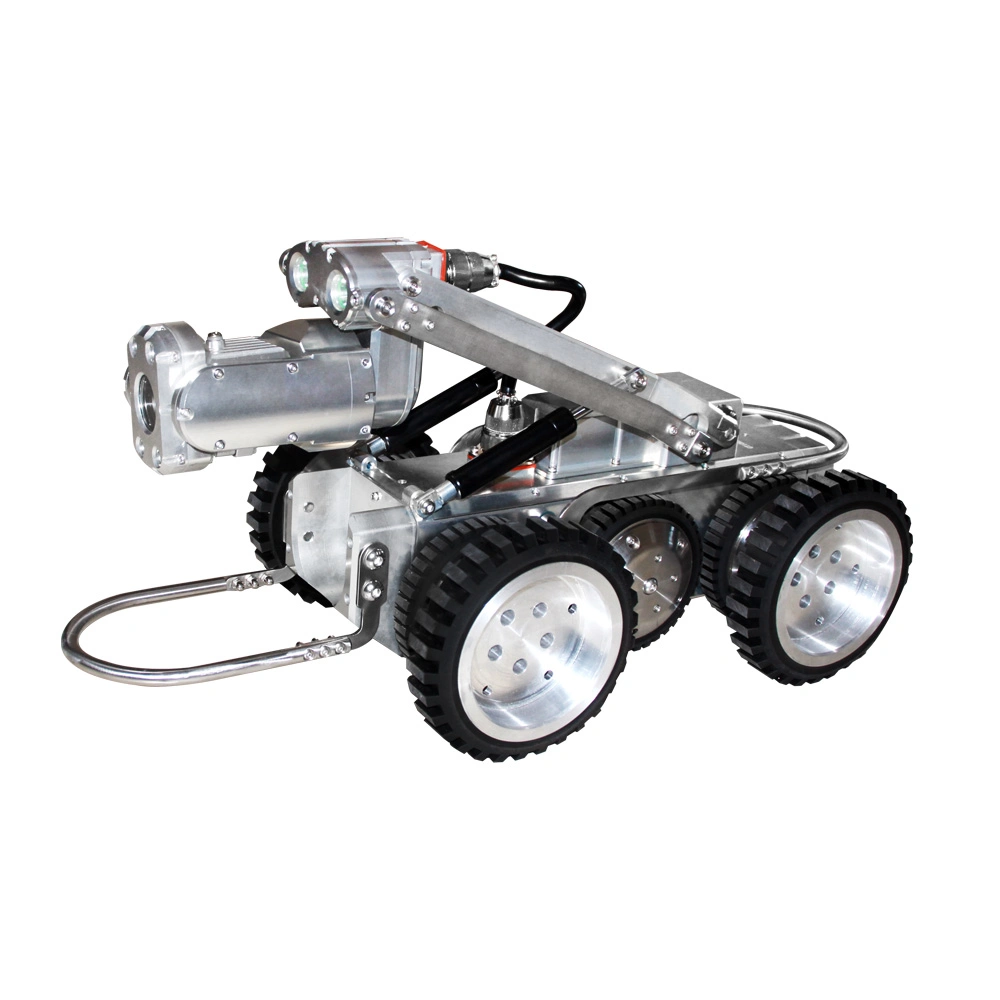 Best Selling CCTV Drain Pipe Inspection Robot Camera with 512Hz Loctor