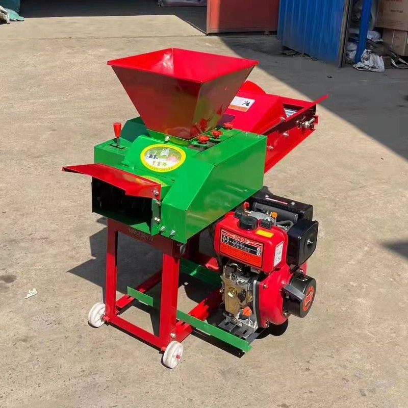 Manufacturer Silage Chopper Mini Chaff Cutter Grass Chopper with High Producitive 2-2.5ton/H