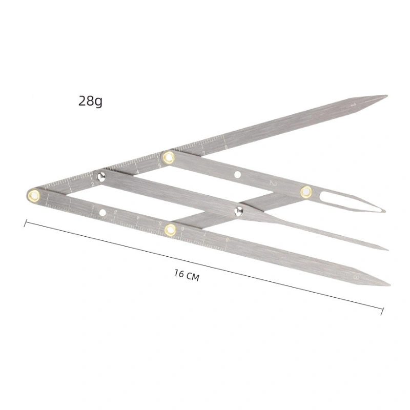 Microblading Tattoo 3-Punkt Positionierung Lineal Augenbraue Lineal Golden Ratio Pinzette Werkzeug Für Die Messung Der Lineal-Augenbrauen-Pinzette