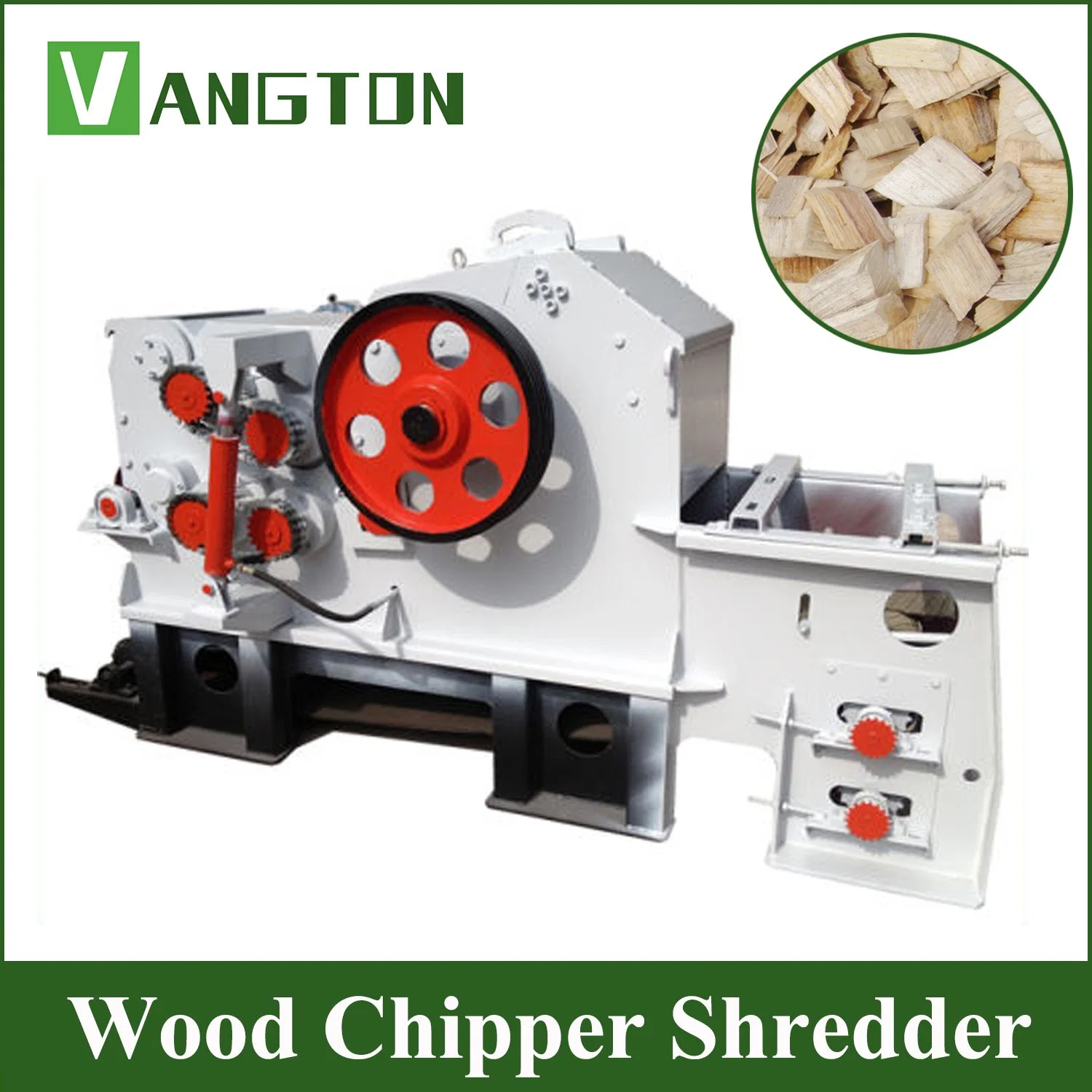 Packing Box/ Waste Pallet Wood Chipper Crusher Wood Crusher