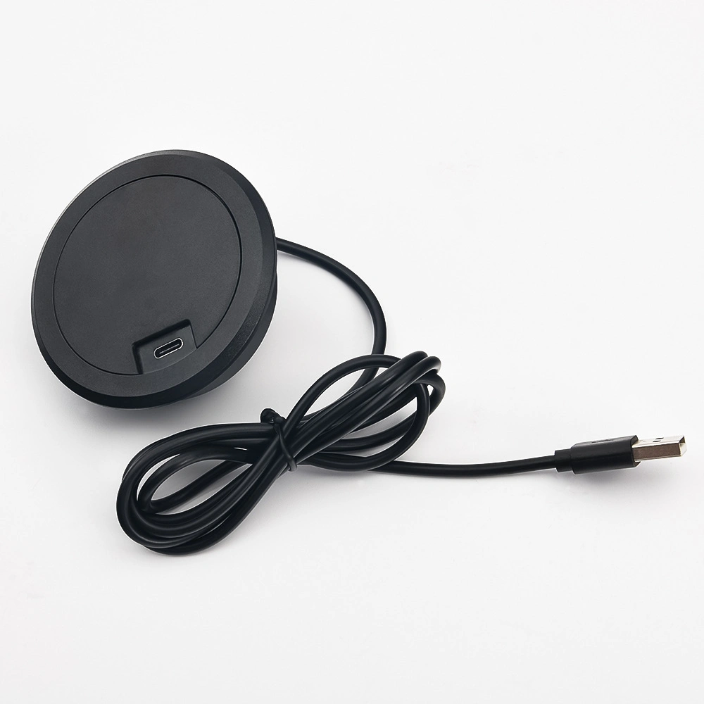 Smart Home Accessories Embedded Wireless Charger with C-Port and QC-3.0 USB Port