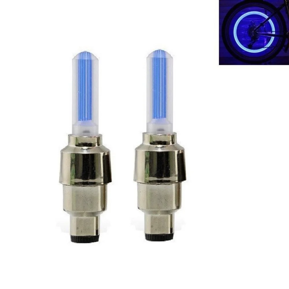 Warning Light Wheel Tire Light LED Neon Light Wheel Tire Light Valve Tire Lamp Cycling Accessories Bicycle Valve Tire Bl20883