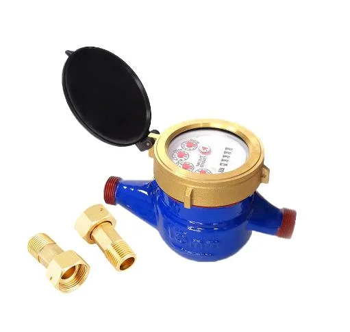 مقياس التدفق الجاف متعدد النفاثة الصين الحديد Cast Body Cold الفئة B R80 Water Meter Factory