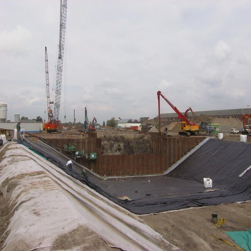 Revestimiento de HDPE para presas Geomembrana revestimientos de plástico para proyecto de presas