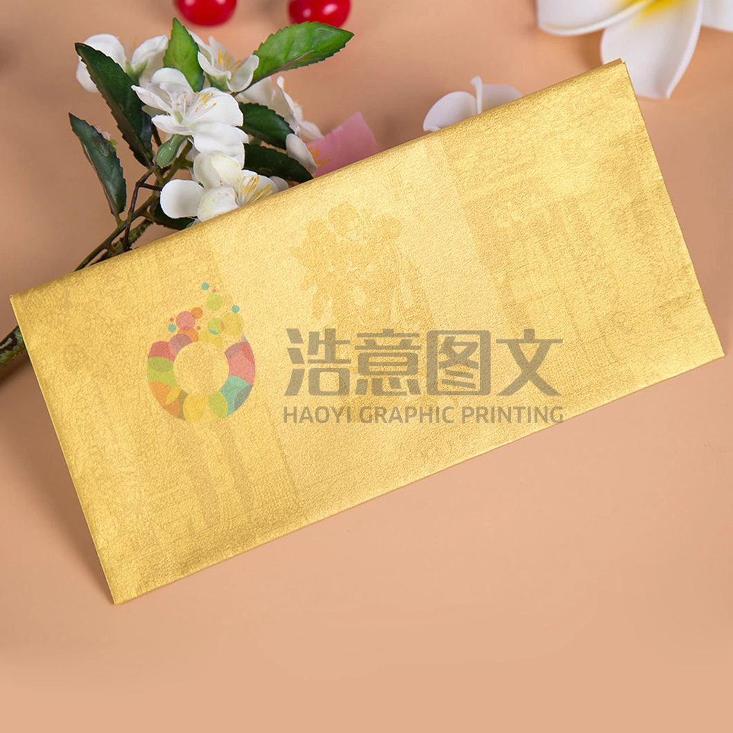 China Großhandel/Lieferant Unternehmen Spezielle Papier Umschläge Logo Druck Bronzing Verpackung