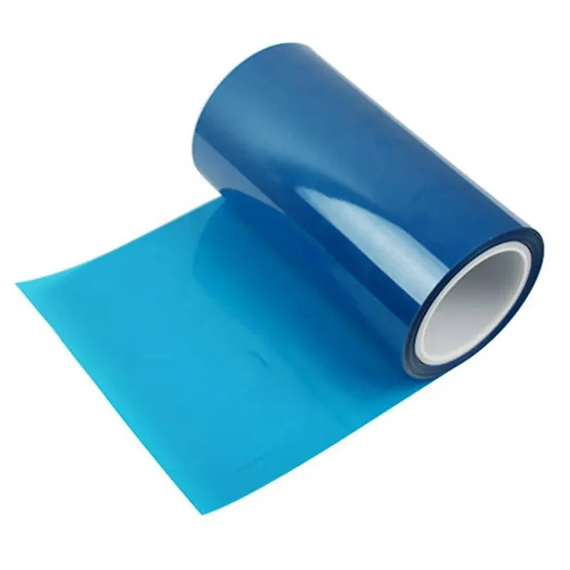 Manufacturer Wholesale/Supplier Pet Blue Release Film 38u 1-3G Polyester Plastic Film