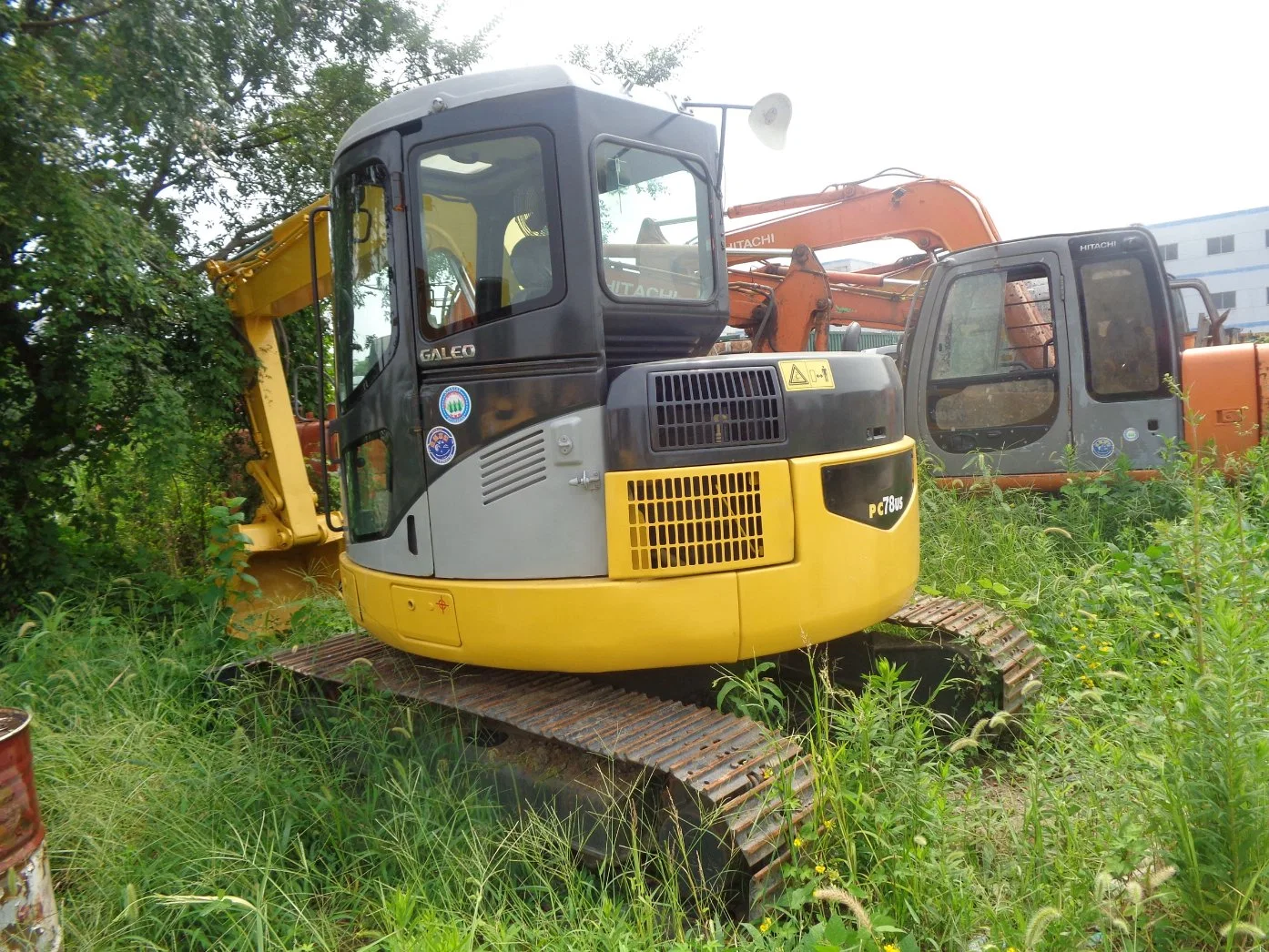 Excavadora Komatsu usada PC78 100% original fabricada en Japón