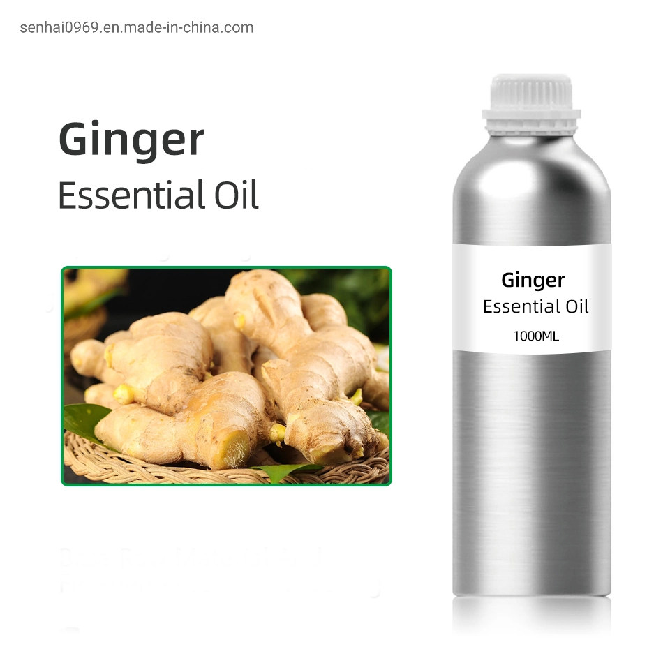 100% Pure Natural Food Grade Flavor 7days Hair Oil Organic CAS 8007-08-7 Ginger Oil for Slimming