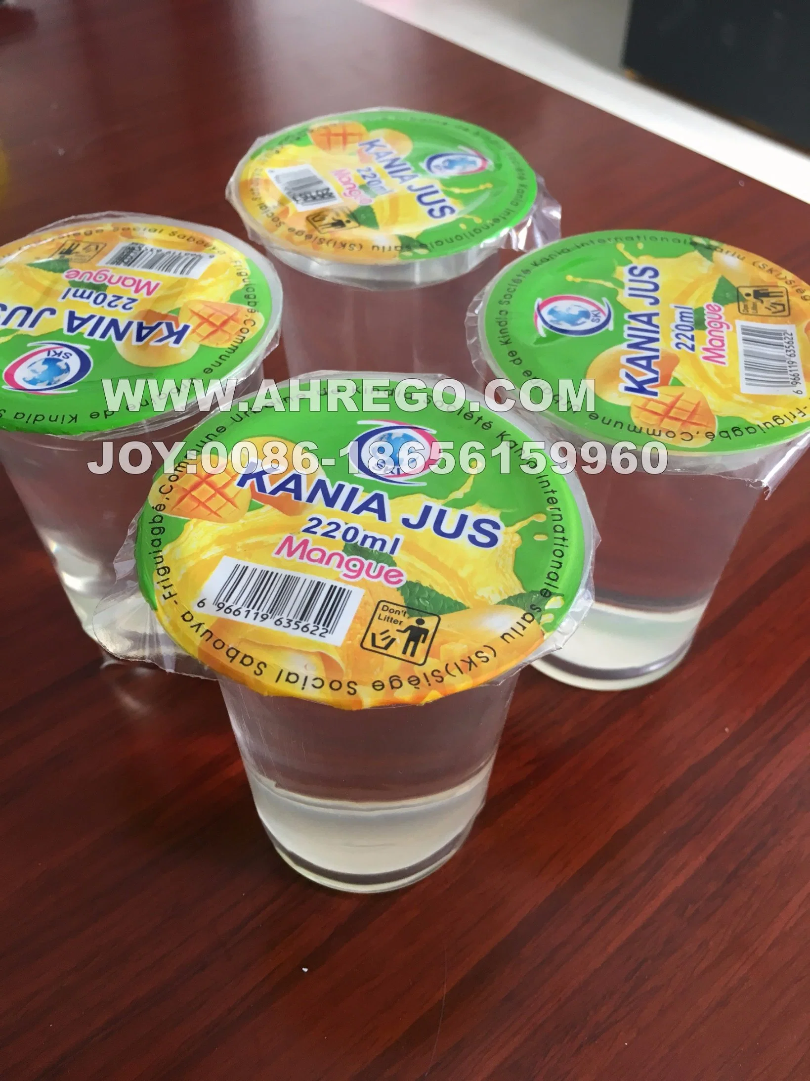 Automatic Soy Milk Tea Water Yogurt Jelly Juice Plastic Cup Filling and Sealing Packing Machine