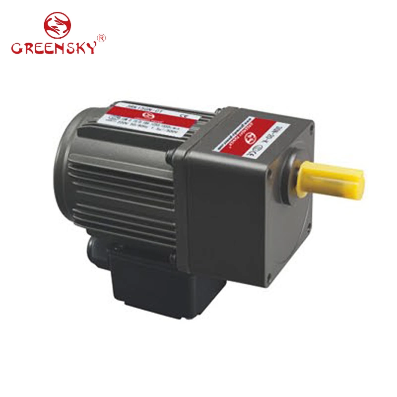 15W 70mm Electrical AC Induction Gear Motor for Boiler Conveyor Auto-Door