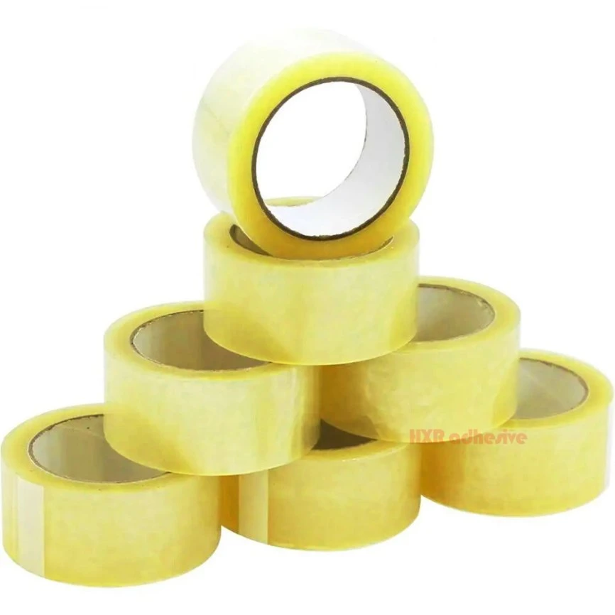 Brown BOPP Packing Tape Waterproof Box Moving Strong Sealing Tape