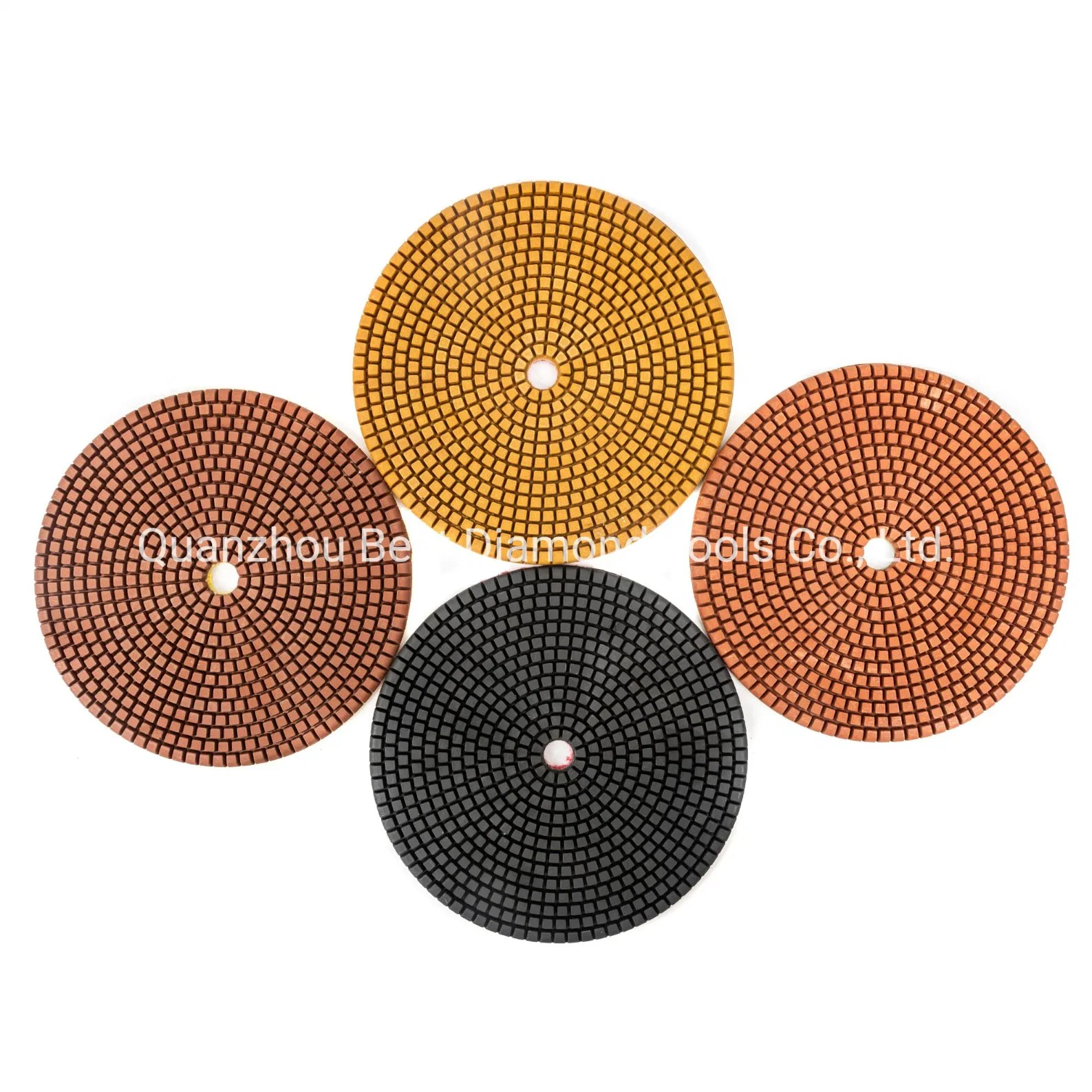 Wet and Dry Flexible Resin Diamond Floor Polishing Pads for Marble