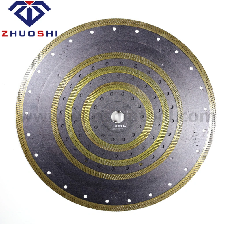 Diamond Cutting Tool Disc Wheel Circular Thin Turbo Tile Laser Welded Cutter HSS Diamond Segmented Saw Blade for Neolith Dekton Marble Hand Tool for Granite