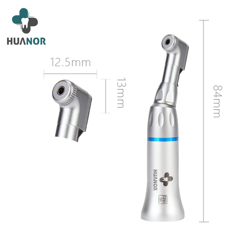 Llave dental Tipo buena calidad 1: 1 Azul E-Type Aerosol de agua externa Dental contra ángulo pieza de mano