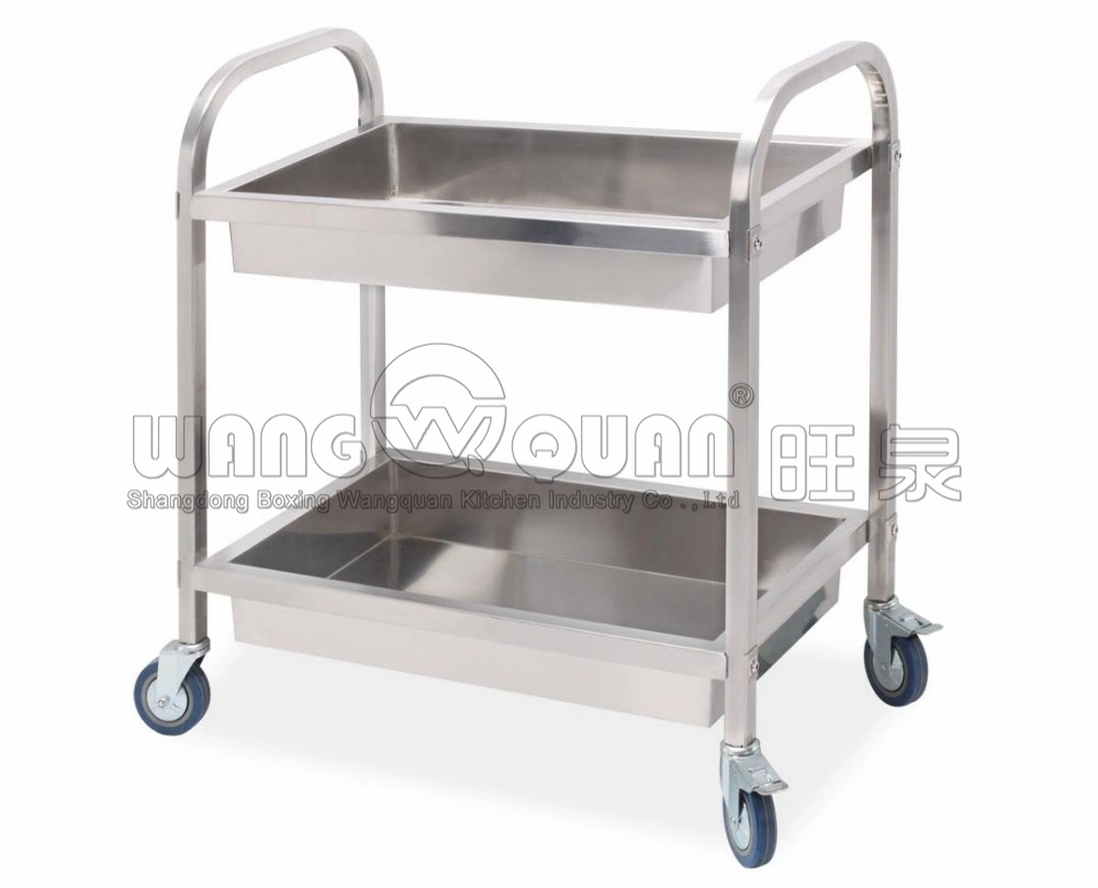 Varios Carrito de la plataforma de acero inoxidable