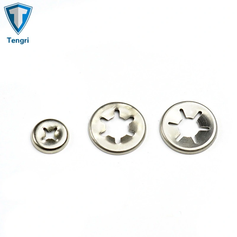 Custom Hexagon Star Steel 65mn Spring Lock Washer for Auto Parts