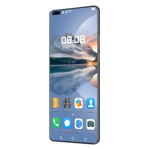 Venda por Atacado de Comércio Exterior Mate40 PRO 7.3 Polegadas Tela HD Smartphones Android 12GB+512GB 5G Celular Dual SIM GPS Telefones Celulares