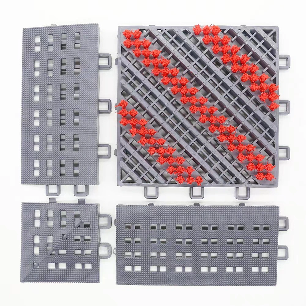 Piso modular EVA con mecanismo de bloqueo de tres en uno Alfombra de puerta