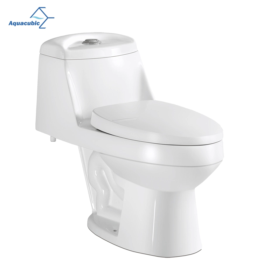 New Model Porcelain S Trap Closestool Home Bathroom Ceramic Wc One Piece Water Closet Toilet