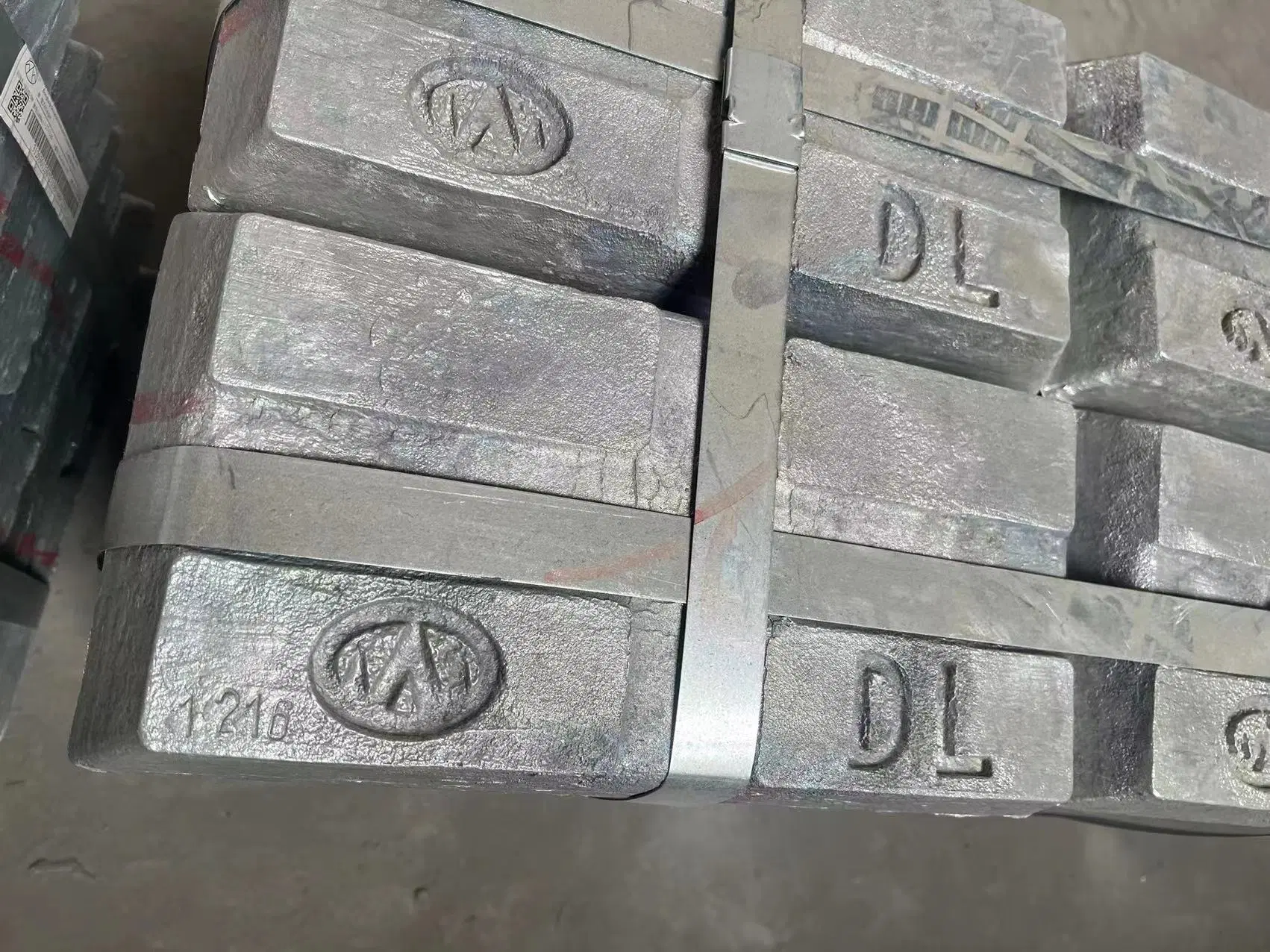 الصين SGS وافقت على Pure Zinc ingot 99.995% خبي هينجشونغ ميتال