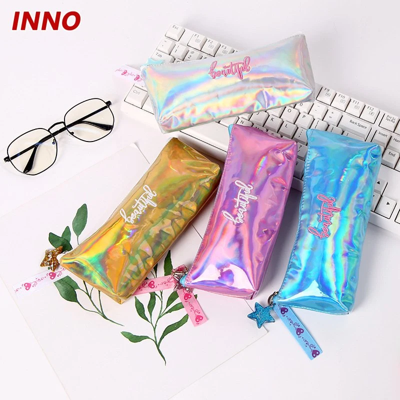 Factory Direct Selling Inno Brand R056# High-Capacity Five-Pointed Star Pencial Case Stationery Storage Bag for School Supplies Eco-Friendly