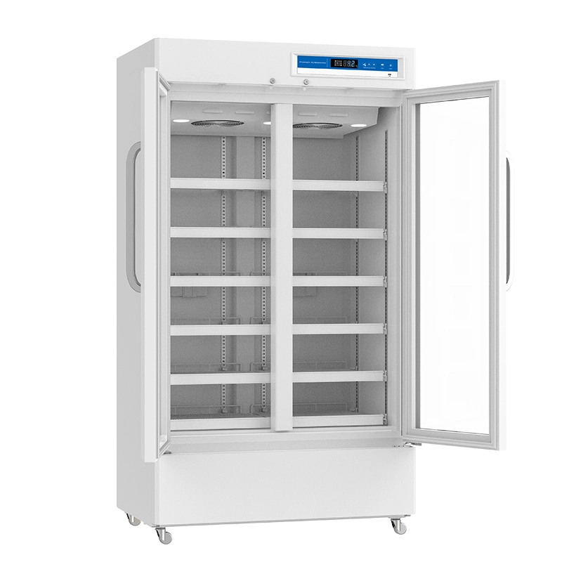 High-Quality Big Size Upright Medical Refrigerator with Low-E Window Film (YC-725L)