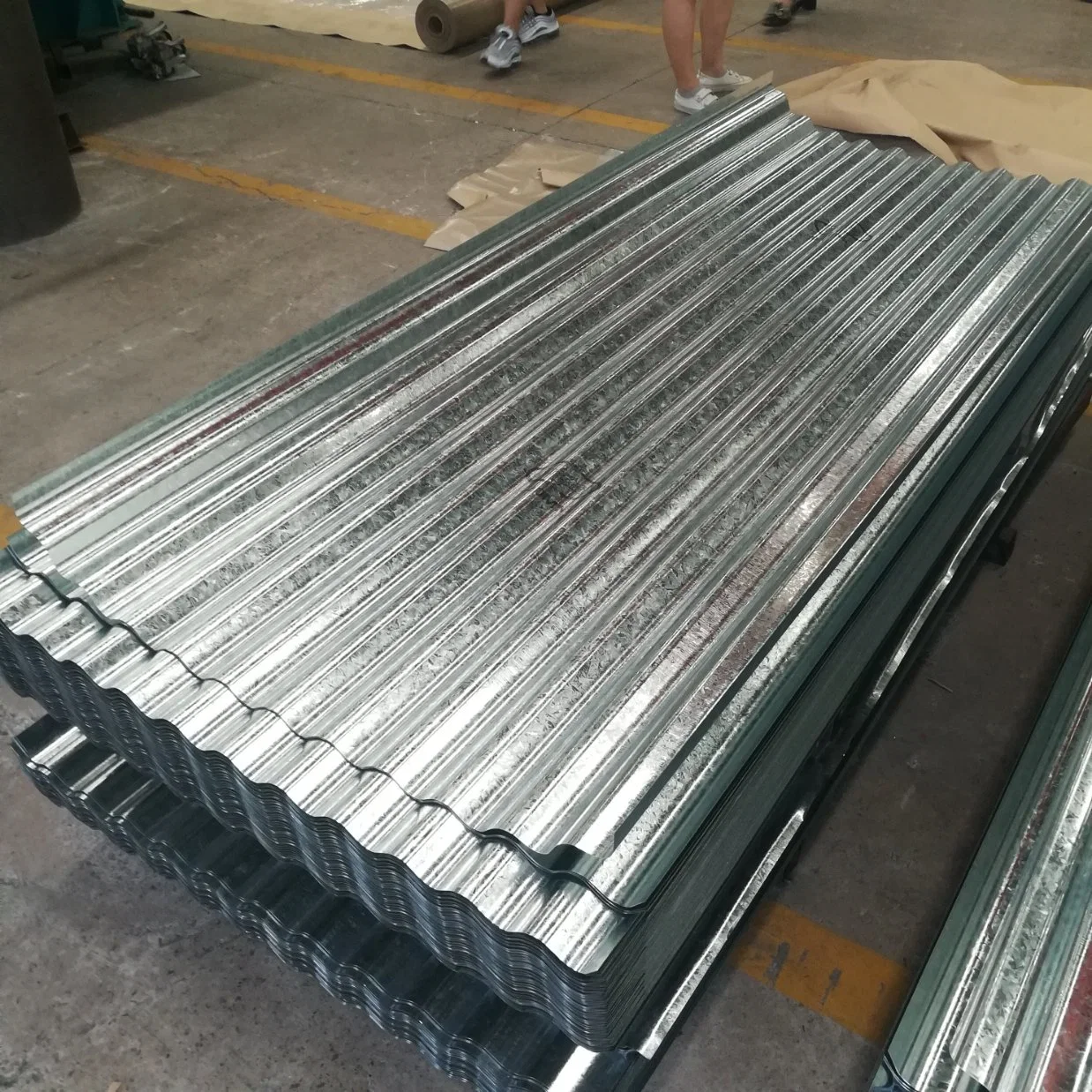 Cheap Galvalume Steel Corrugated Roofing Sheet, 0.5mm Thick Galvanized Roofing Sheet, Corrugated Roof Tile