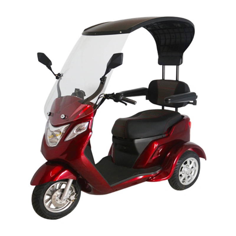 China Mobility Scooter Supplier 3 Wheels Electric Scooter with Roof