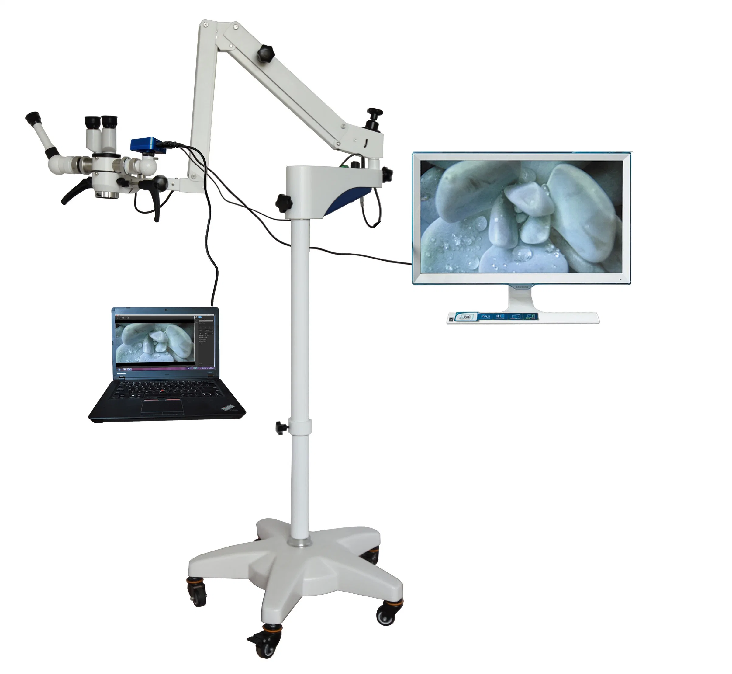 Ysx120 Operation Microscope with LED Light Source