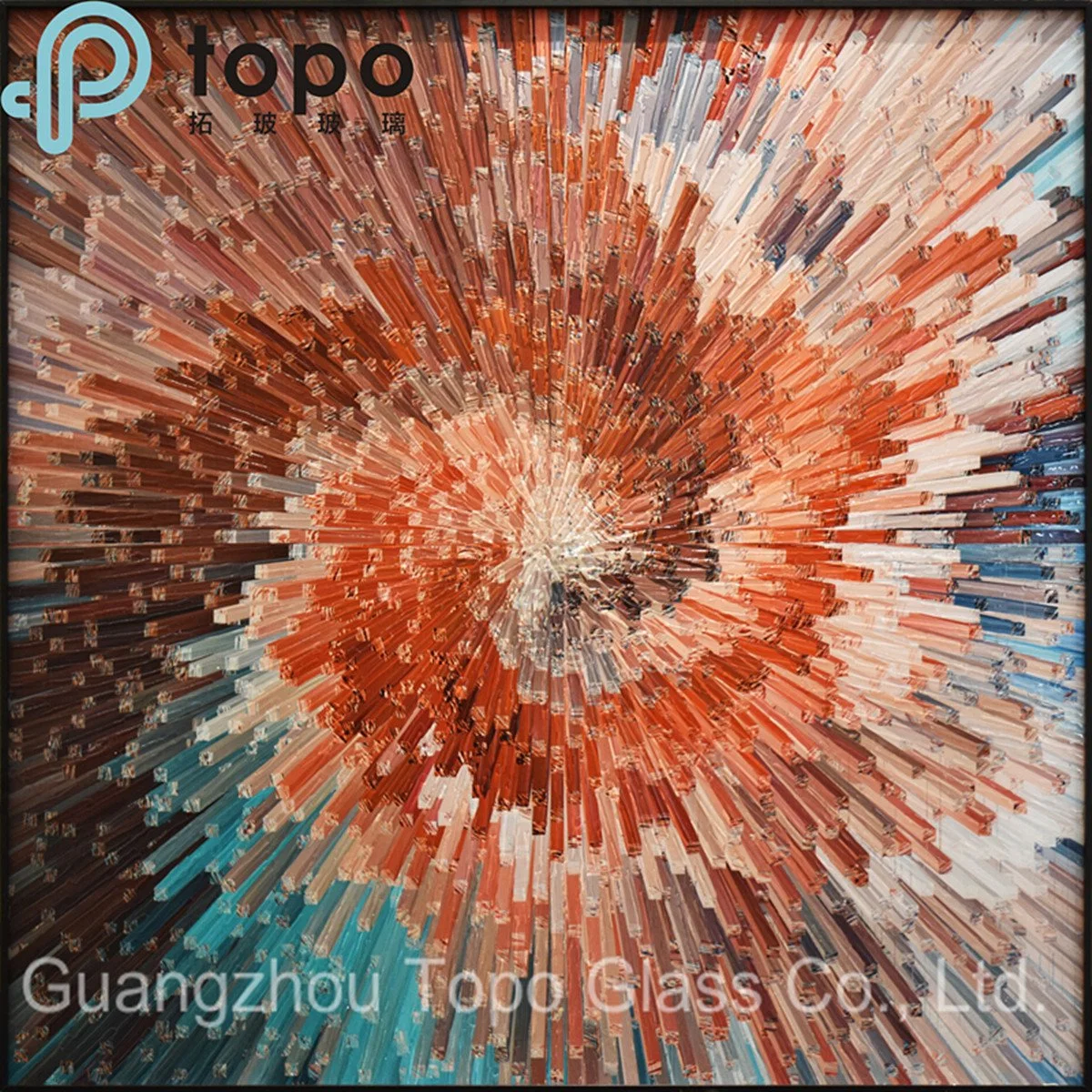 Simple and Modern Geometric Three-Dimensional Glass Paintings (MR-YB6-2021A)