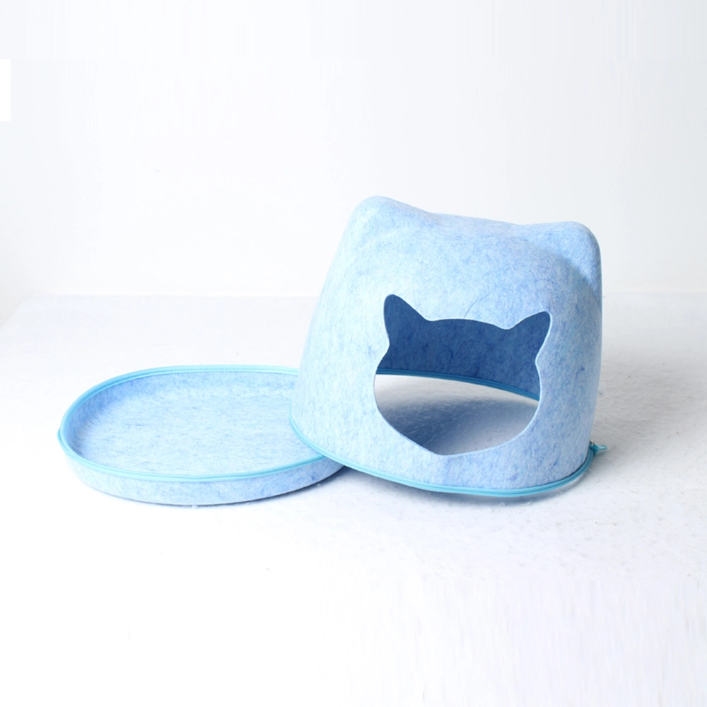 Good Quality Thermoforming Polyester Opened Cat Bed for Home Bedroom