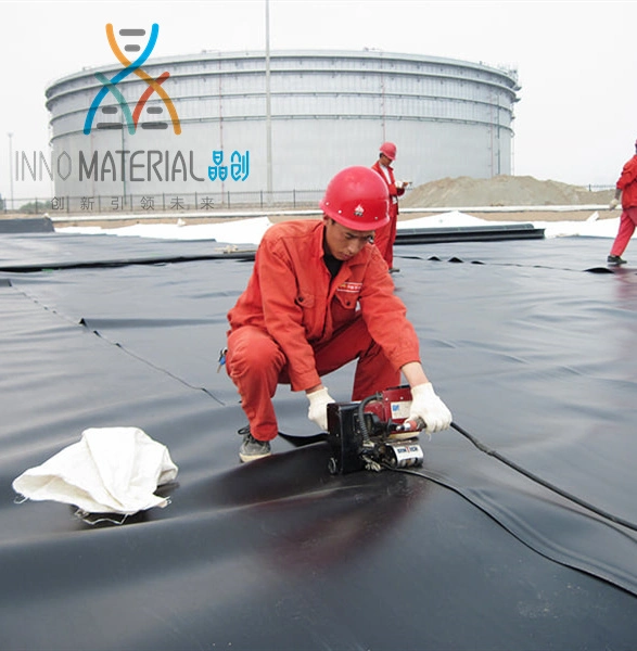 Résistance à la perforation d'impact et le PEHD Feuille de prix de géotextile Membrane imperméable barrage géomembrane de chemise