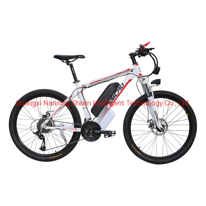 Electric Bicycle Mountain 21 Speed 1.95 Tire Eletrica 13ah Battery