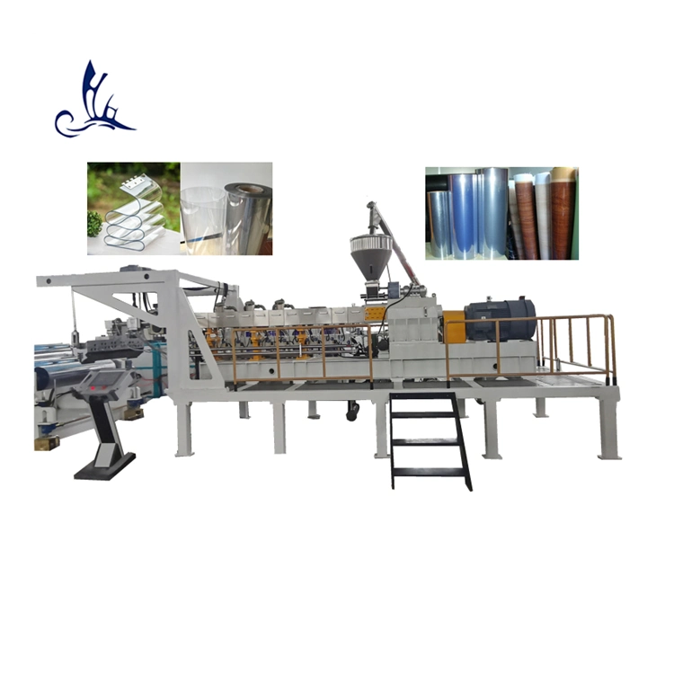 High Speed Output 0.2mm-3mm Thickness 600mm-3000mm Width Customized Pet Sheet Rigid Film Extrusion Making Machine