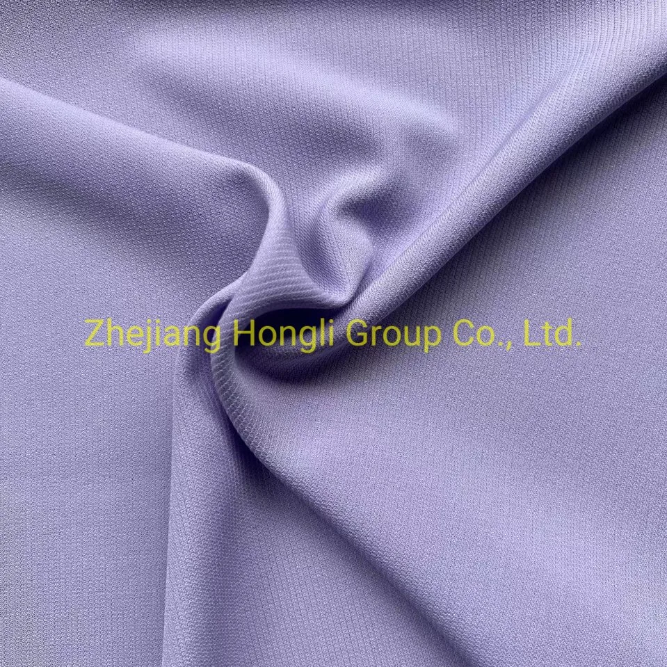 Wholesale Market High Quality Stretch 97 Polyester 3 Spandex Fabric Textile for Suiting and Dress