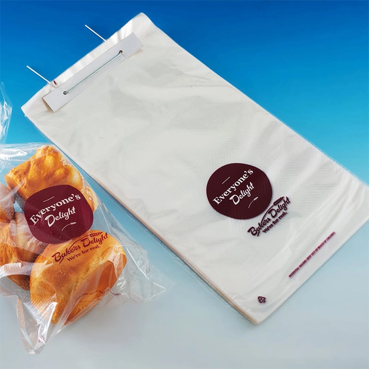 Non-Toxic Odorless CPP Wicketed Plastic Bag for Bread