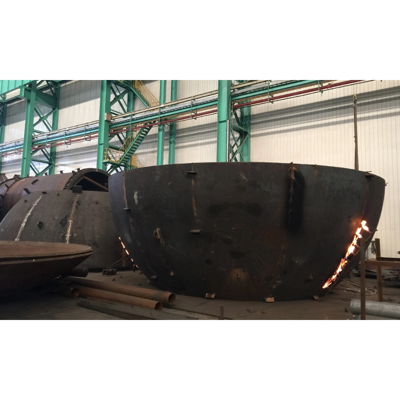 Custom Pressure Vessel Head Fabrication with Welding Service