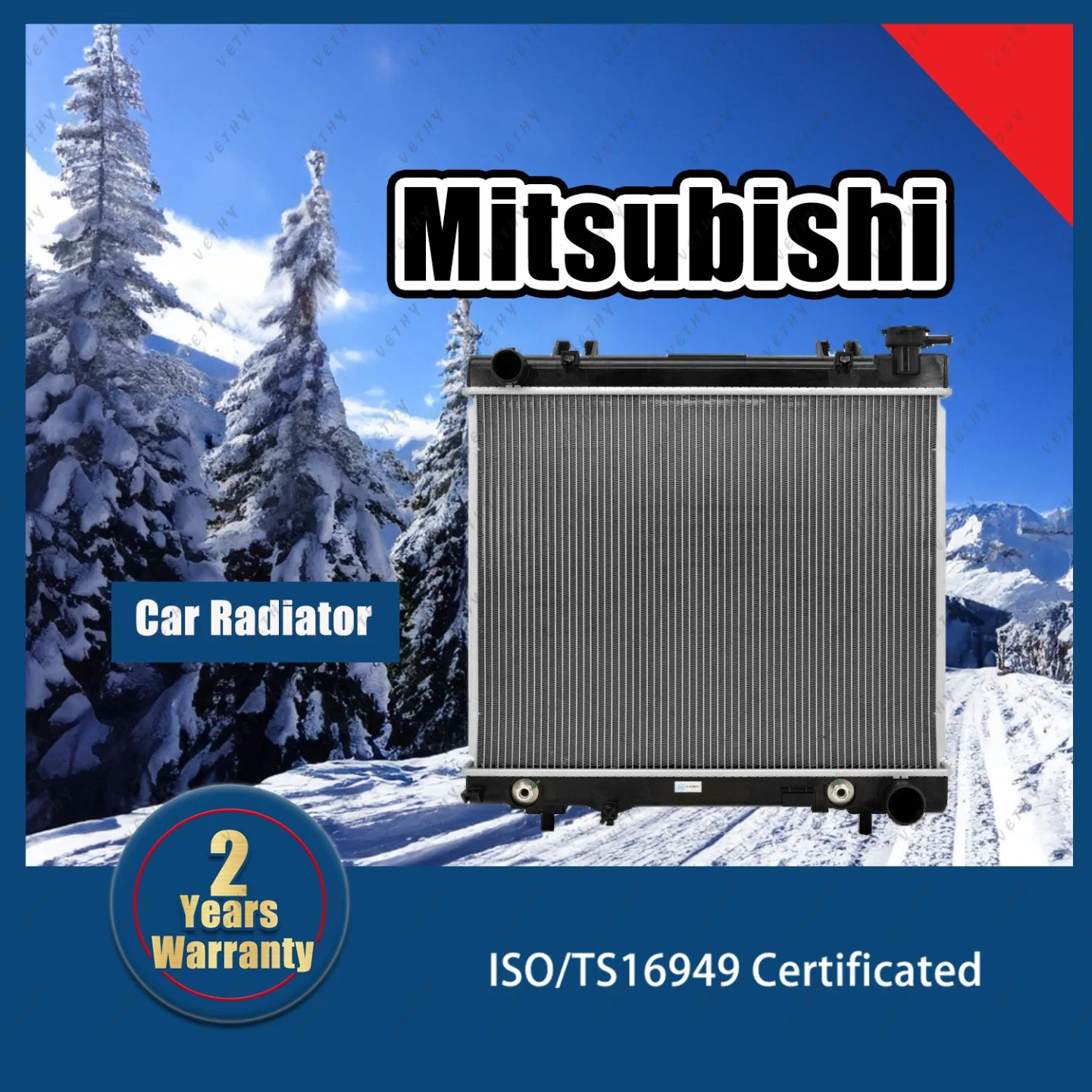 Superior Heat Dissipation Radiator for Mitsubishi L200 Triton - Performance Cooling, Genuine Part